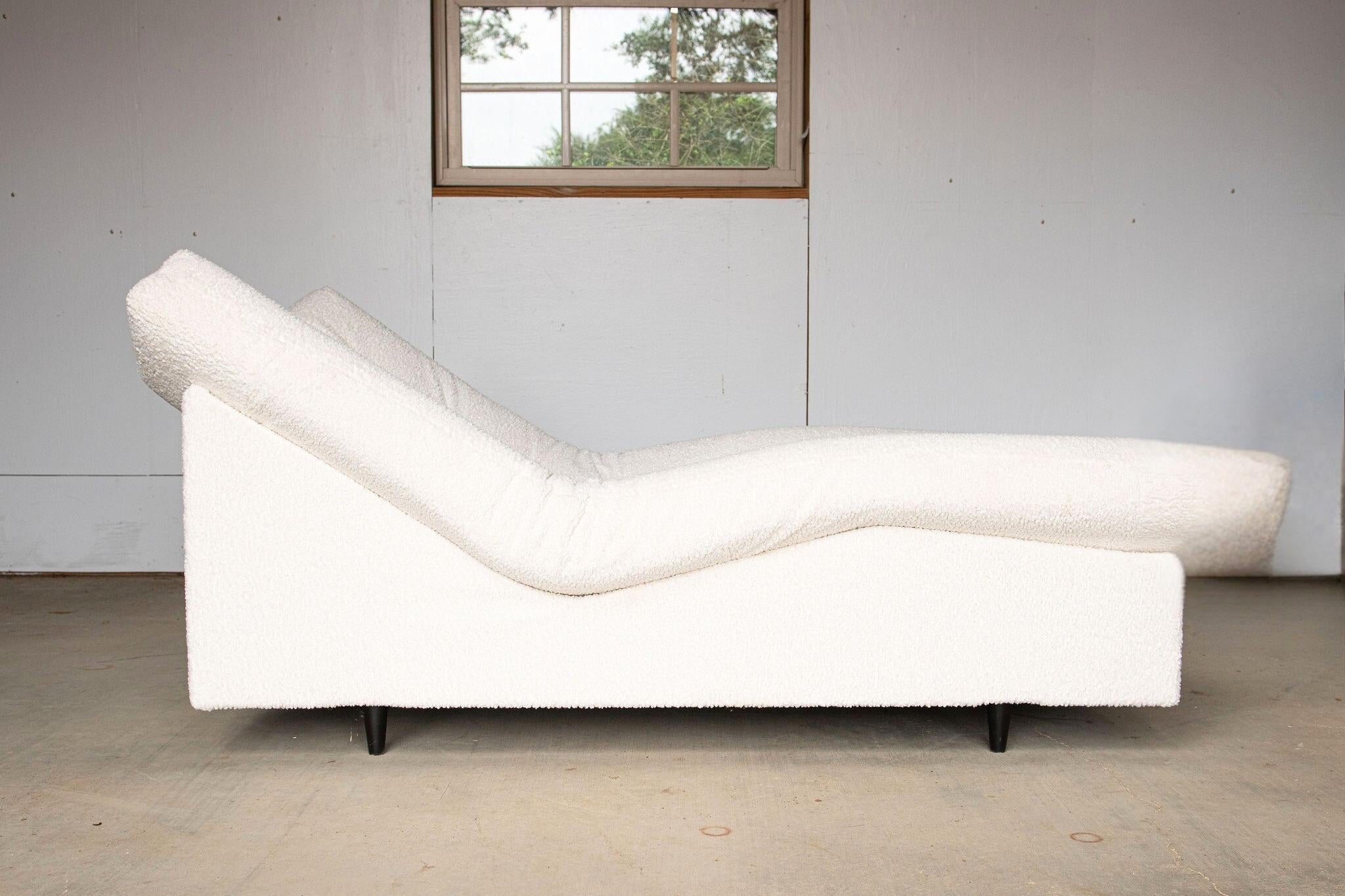 Mid-Century moderno Adrian Pearsall Chaise Lounge Cocoon in vendita
