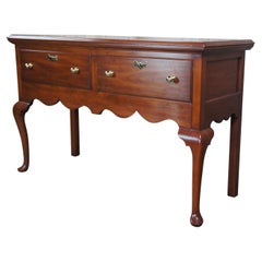 Henkel Harris Black Cherry Jamestown Colony Queen Anne buffet