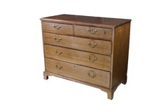 Antique 18th Century George III Scottish String Inlaid Mahogany Chest of Drawers