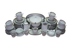 114 Pc VEB Colditz German Porcelain China Dinnerware Serving Set