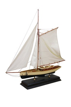 Vintage Nautical Maritime 1920s-1940s Yacht Boat Sailboat Model 36"