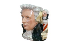 Royal Doulton Wolfgang Amadeus Mozart Great Composer Toby Character Jug D7031 7"