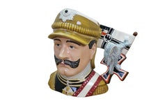 Royal Doulton Emperor Kaiser Wilhelm Military Leader Toby Character Jug D7233 8"