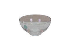 Tiffany & Co. Clear Crystal Harmony Centerpiece Serving Bowl with Original Box