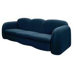 Daciano da Costa - Collector Penta Sofa in Navy Blue