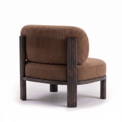111 Sessel aus Stoff „Peony Dunbar 91“ und Walnussholz von Collector