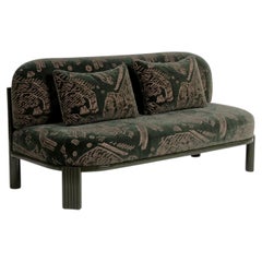 111 Sofa in Tiger Mountain Fabric & lacquered structure by Collector