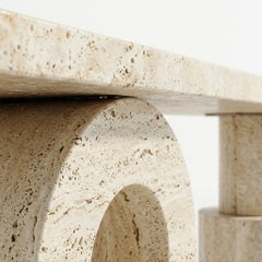 Bridge Console in Trevertino by Jane Worthington