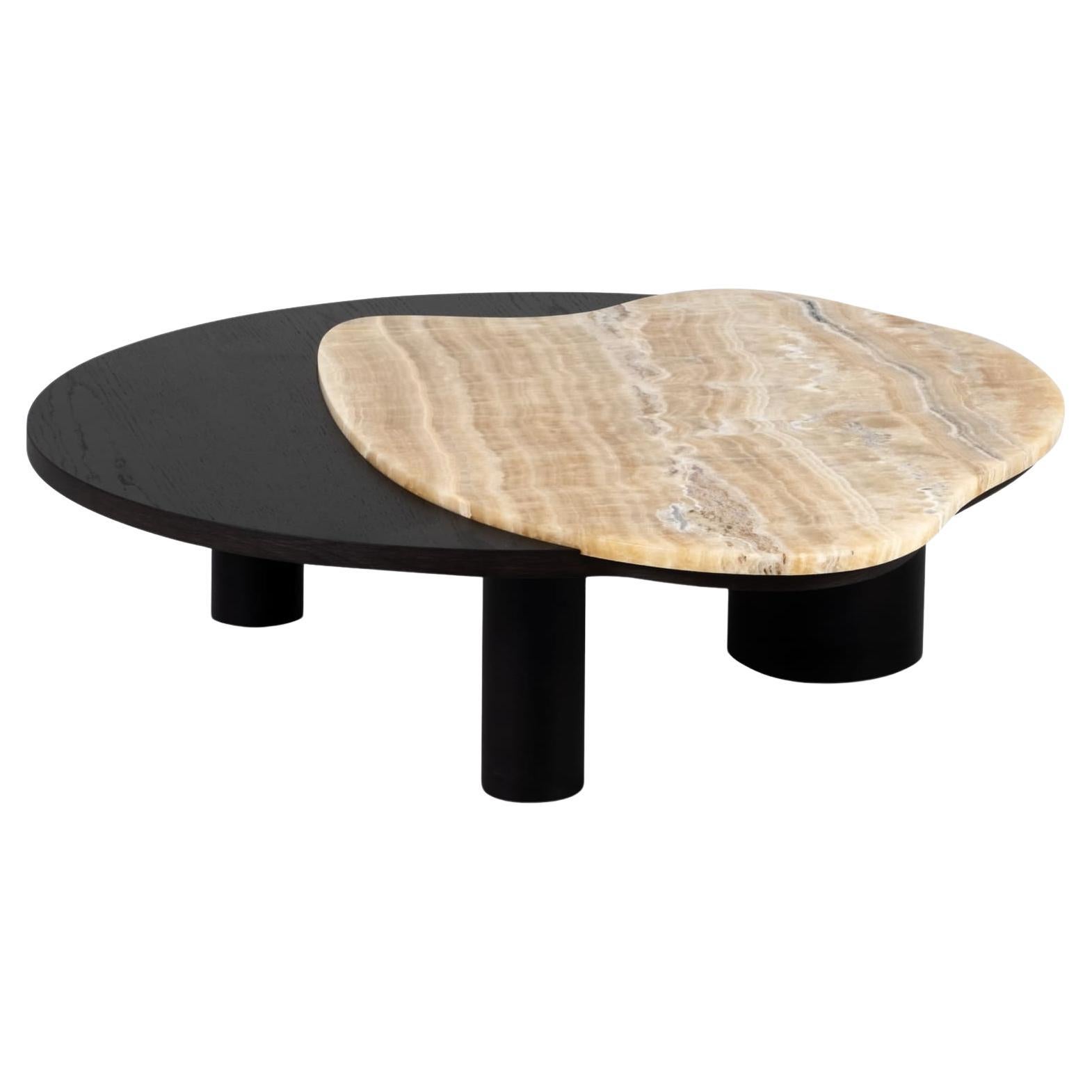 Organic Modern Bordeira Coffee Table, Onyx, Handmade in Portugal by Greenapple