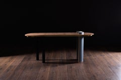 Mesa consola moderna Chiado, raíz de cuero de roble, hecha a mano en Portugal by Greenapple