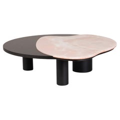 Table basse Bordeira, onyx rose, fabriquée à la main au Portugal par Greenapple Table basse Bordeira, onyx rose, fabriquée à la main au Portugal par Greenapple