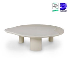 Organischer moderner Bordeira-Couchtisch, Marmor, handgefertigt in Portugal von Greenapple