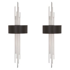 Greenapple Wall Lamp, Set/2 Mira Wall Lamps, Black, Handmade in Portugal