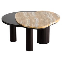 Organic Modern Bordeira Coffee Tables, Shadow Onyx, Handmade by Greenapple