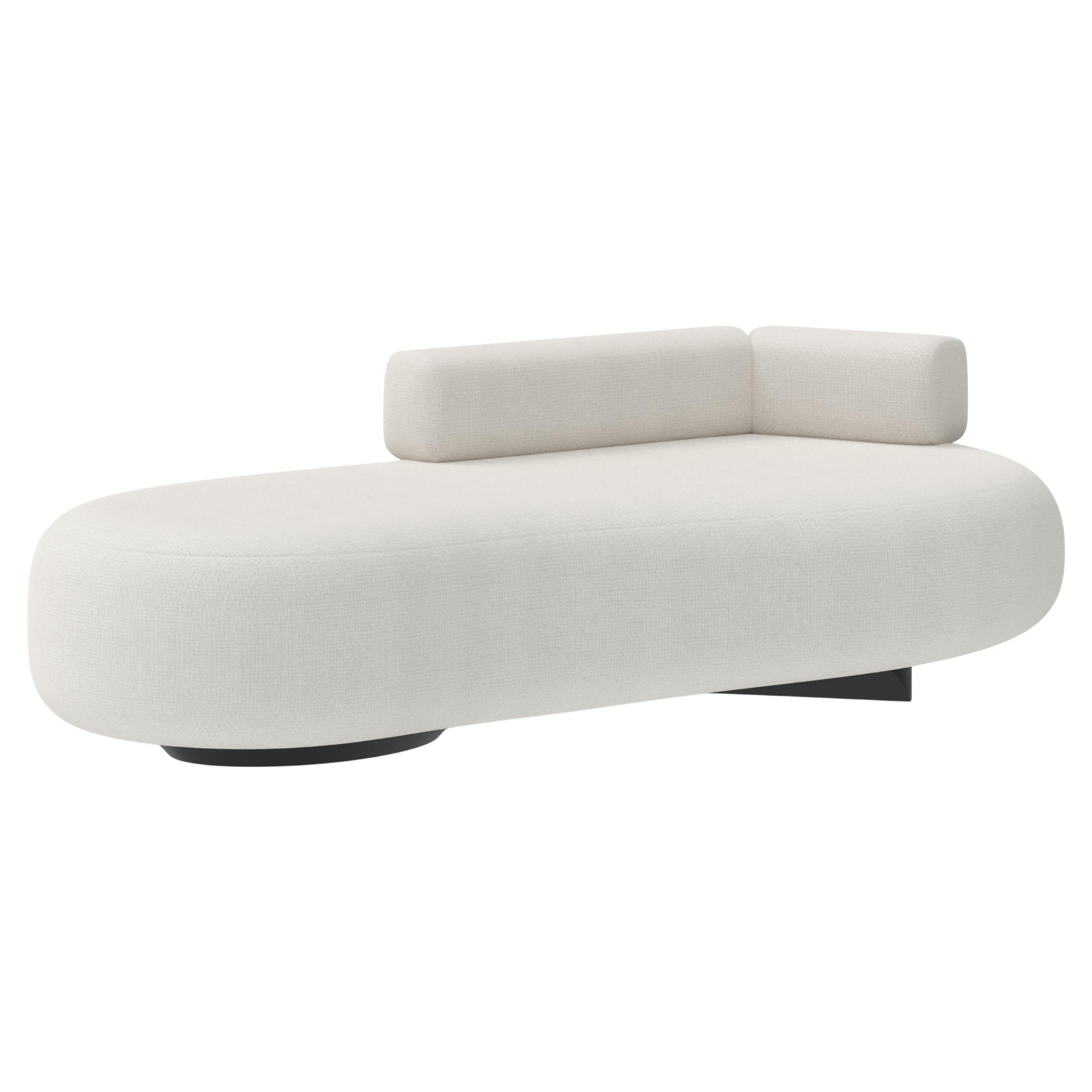 Modern Twins OUTDOORS Day Bed, White DEDAR Canvas, Handmade Portugal Greenapple