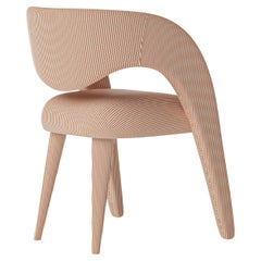 Sedie moderne Laurence OUTDOORS, tessuto Dedar, fatte a mano in Portogallo by Greenapple