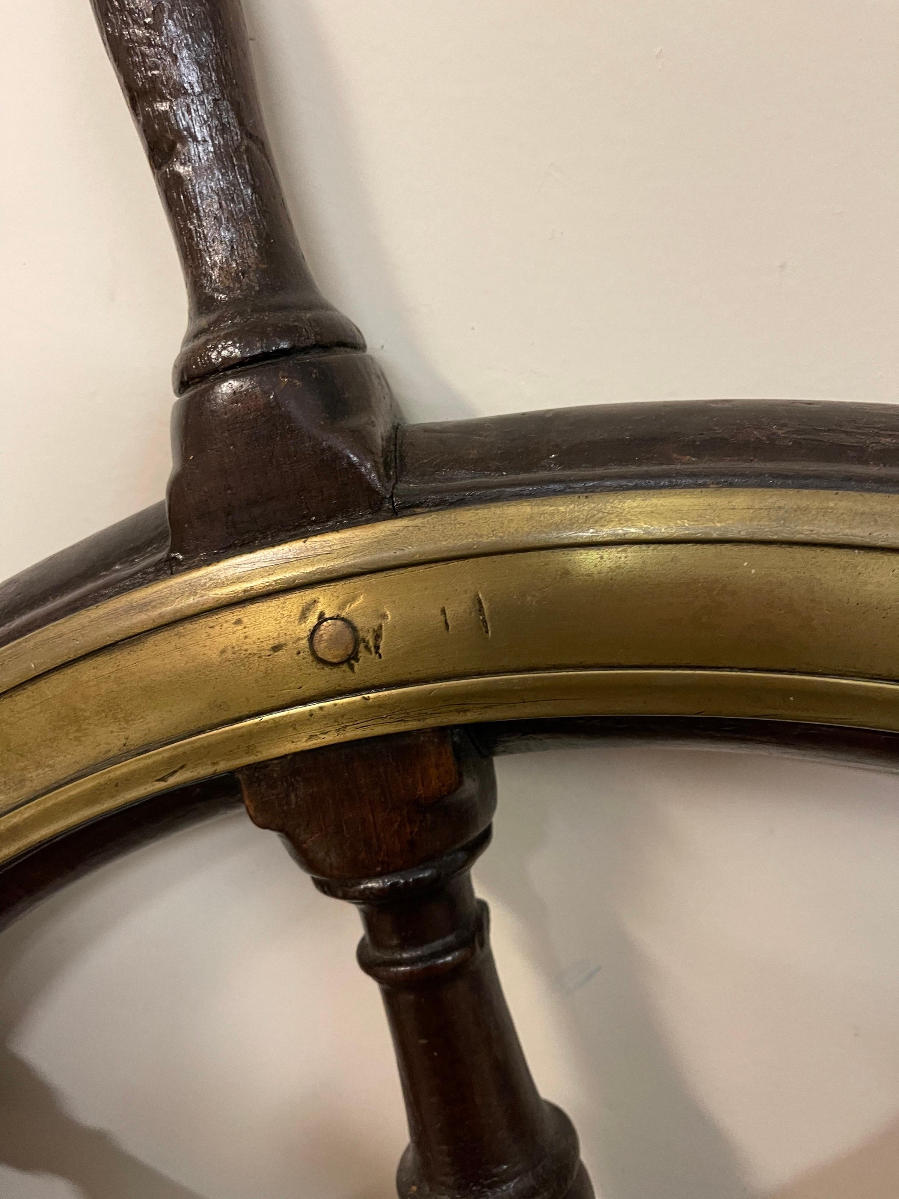 Late 18th Century Ships Wheel 1