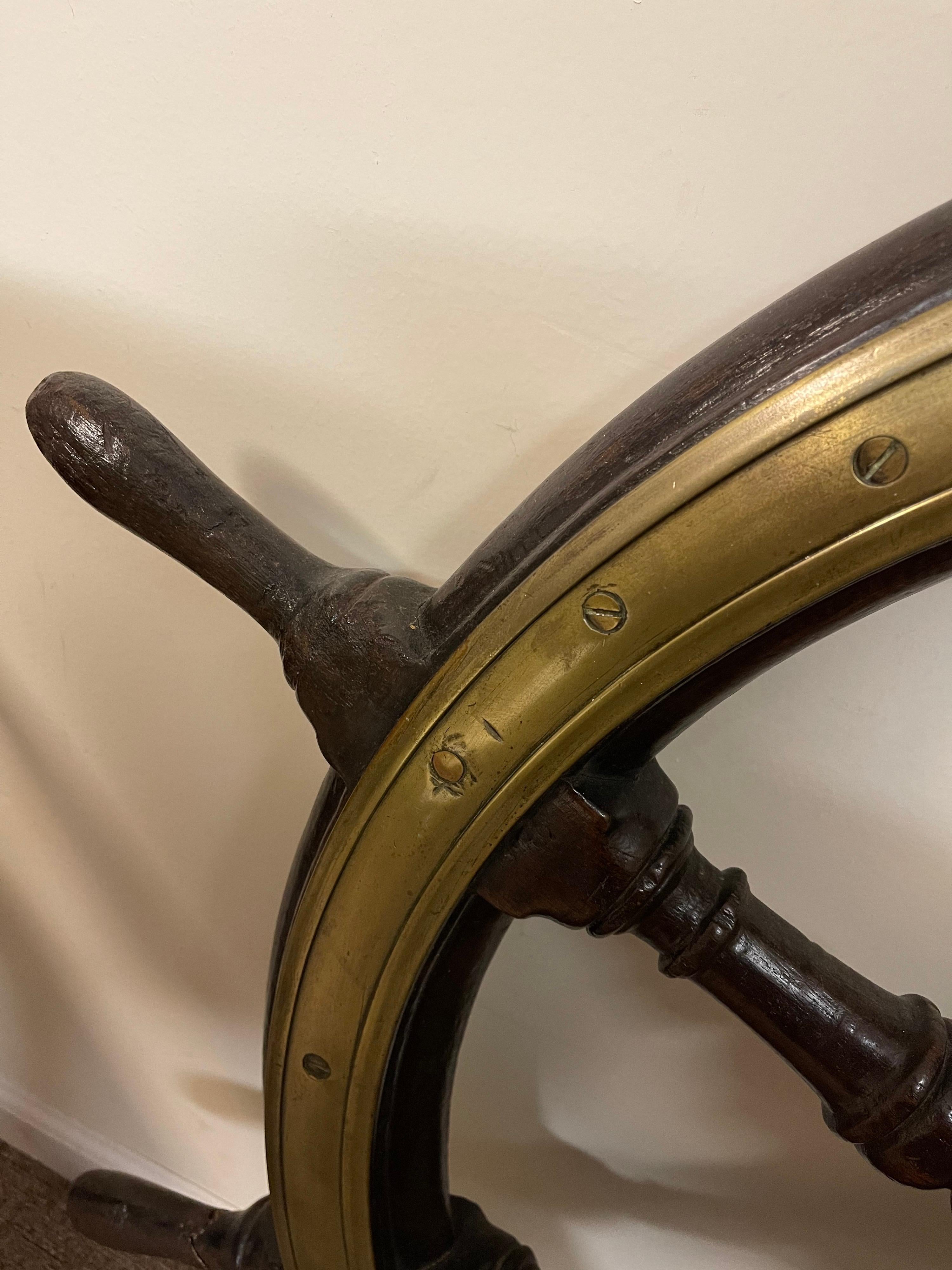 Late 18th Century Ships Wheel 2