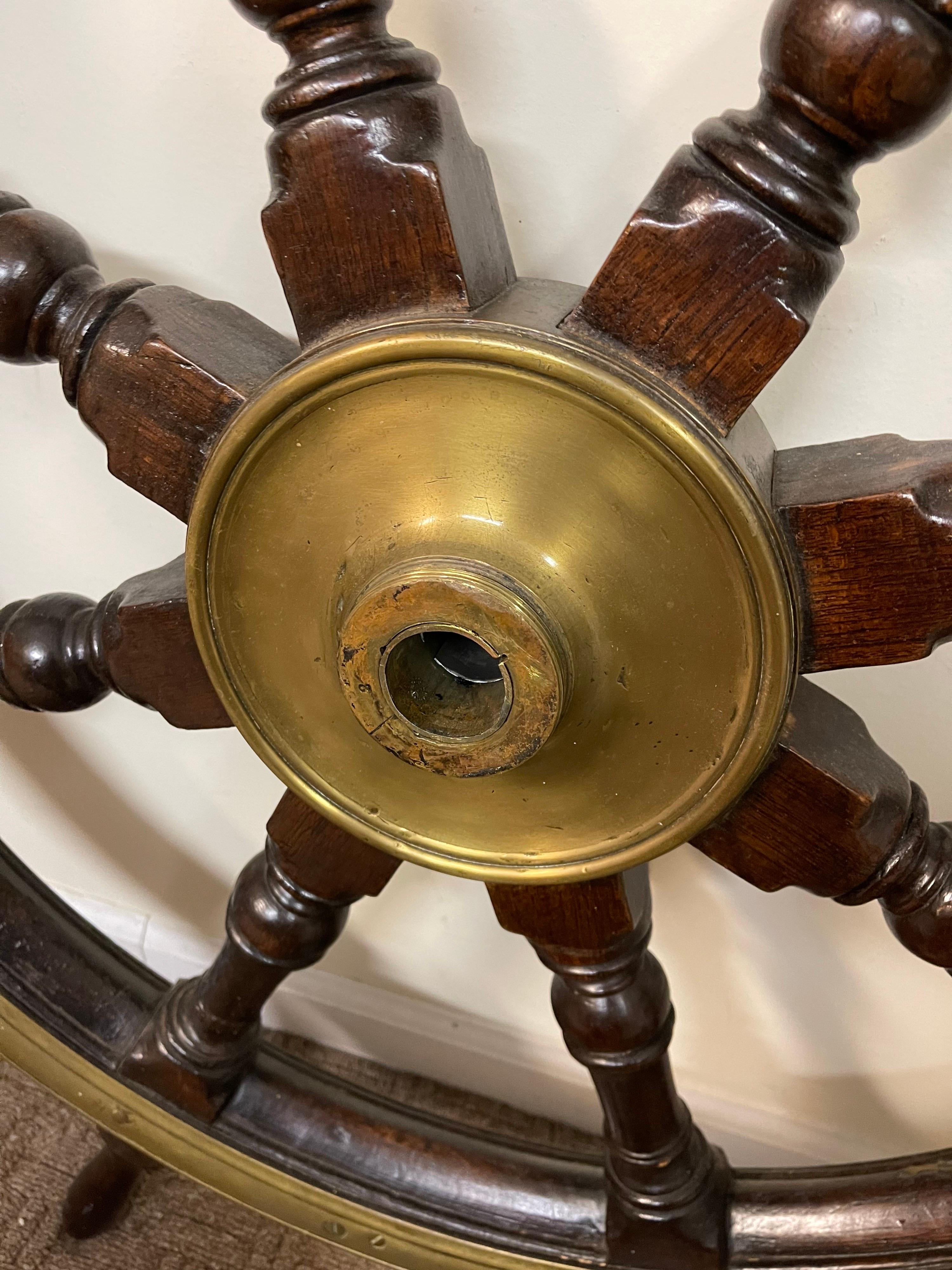Late 18th Century Ships Wheel 3