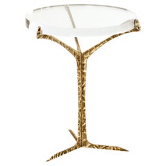 Tavolino Alentejo, acrilico e ottone, InsidherLand di Joana Santos Barbosa