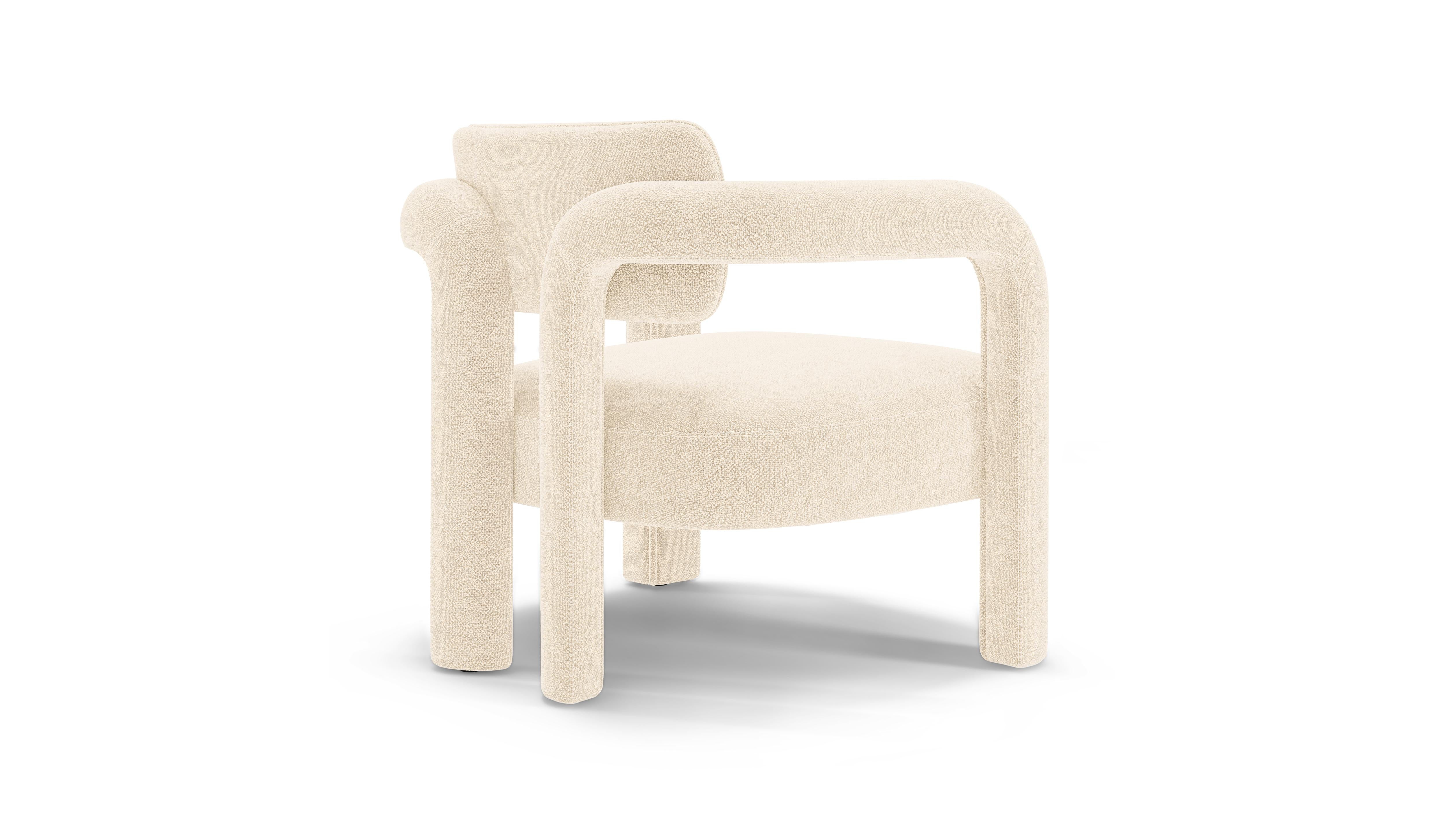 Doppelbogensessel, Chenille, InsidherLand by Joana Santos Barbosa (Portugiesisch) im Angebot
