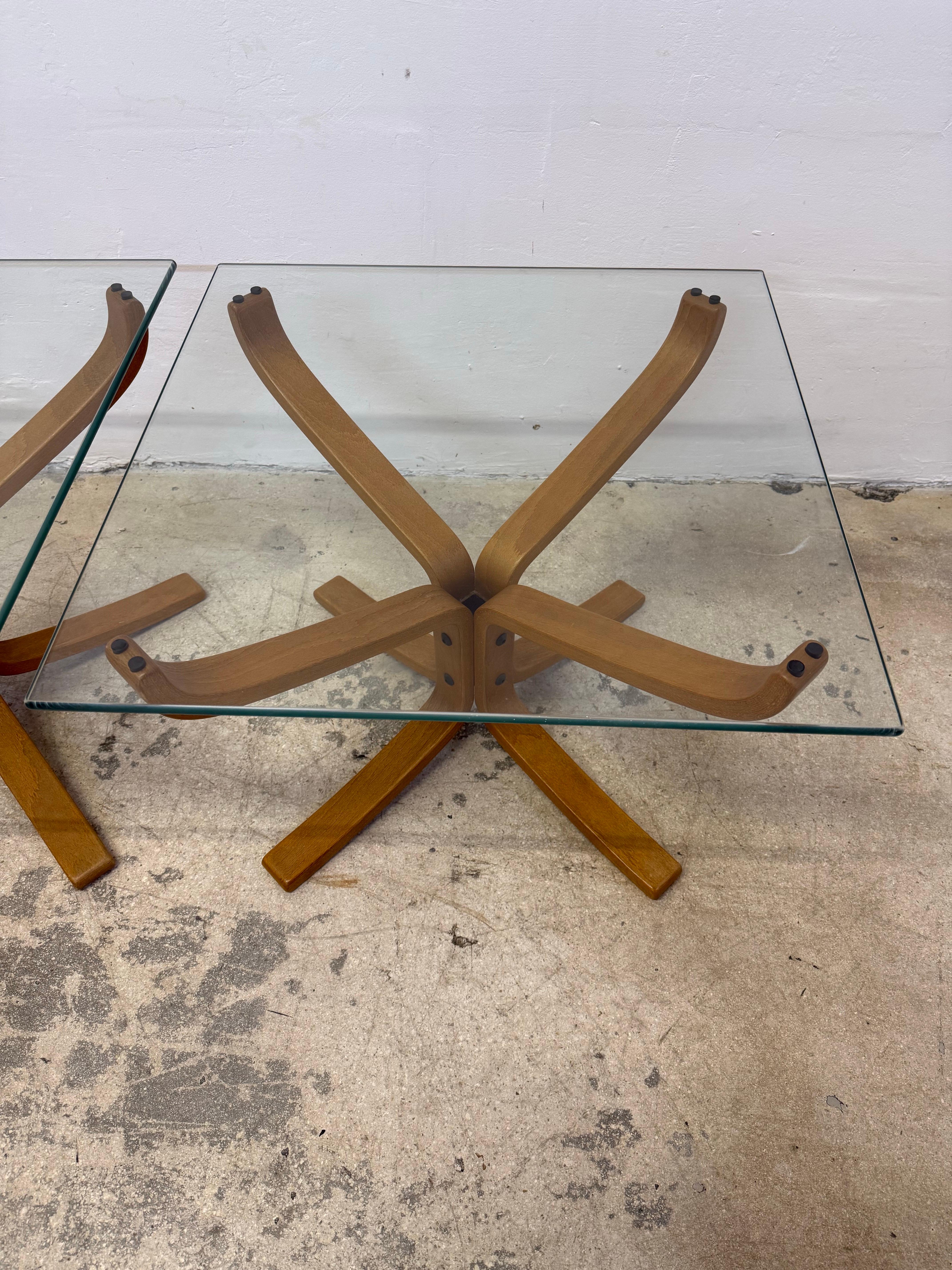 Sigurd Ressell Falcon End Tables for Vatne Møbler - a Pair For Sale 3