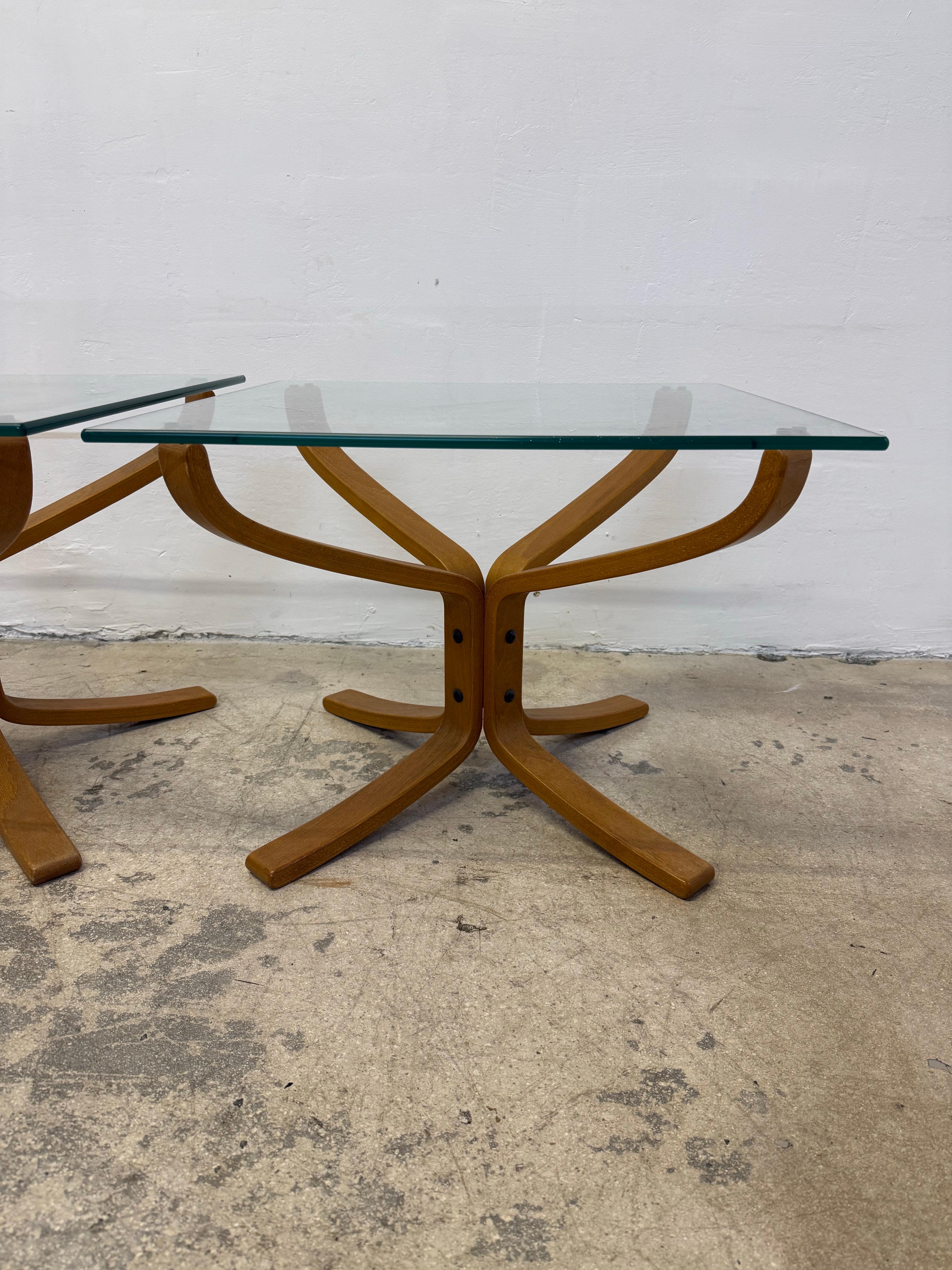 Sigurd Ressell Falcon End Tables for Vatne Møbler - a Pair For Sale 4