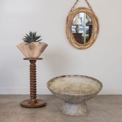 Willy Guhl 31" Concrete Bowl Planter, 1960s