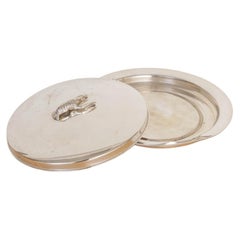 1940s Lobster Serving Tray with Lid, Spain
