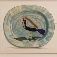 1948 Framed Lithographic Plate, Céramiques de Picasso