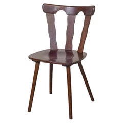 Chaise Brutaliste en Wood Wood