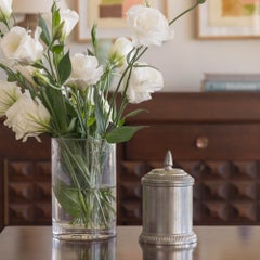 French Pewter Canister
