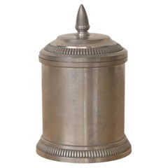 French Pewter Canister