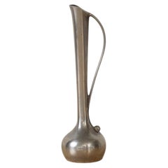 1930s French Silver Bud Vase