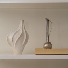 1930s French Silver Bud Vase