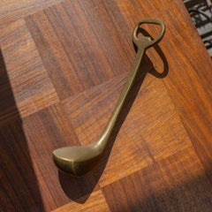 French Brass Golf Club Bottle Opener