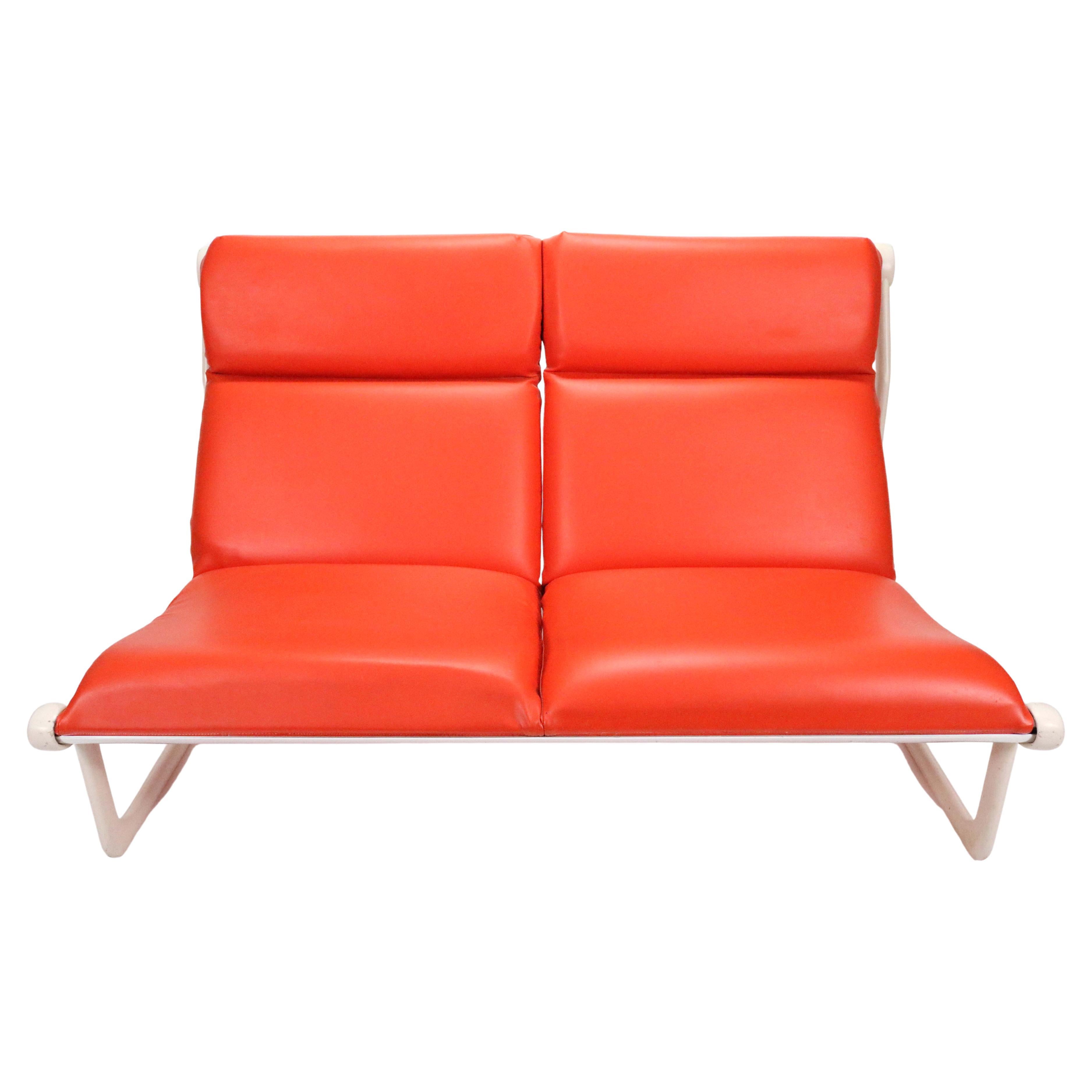 Zweisitziges Sling Sofa von Hannah Morrison für Knoll (amerikanisch) im Angebot