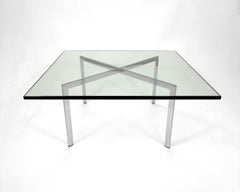 Mies van der Rohe Barcelona Coffee Table, Polished Chrome, 1960s