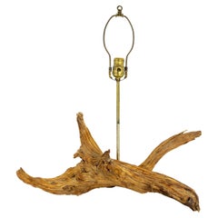 Mid Century Driftwood Table Lamp