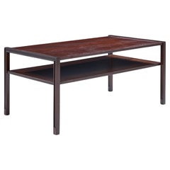 Mesa baja de dos niveles Edward Wormley para Dunbar Mid Century