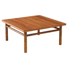 Robsjohn Gibbings for Widdicomb Mid Century Bleached Mahogany Coffee Table
