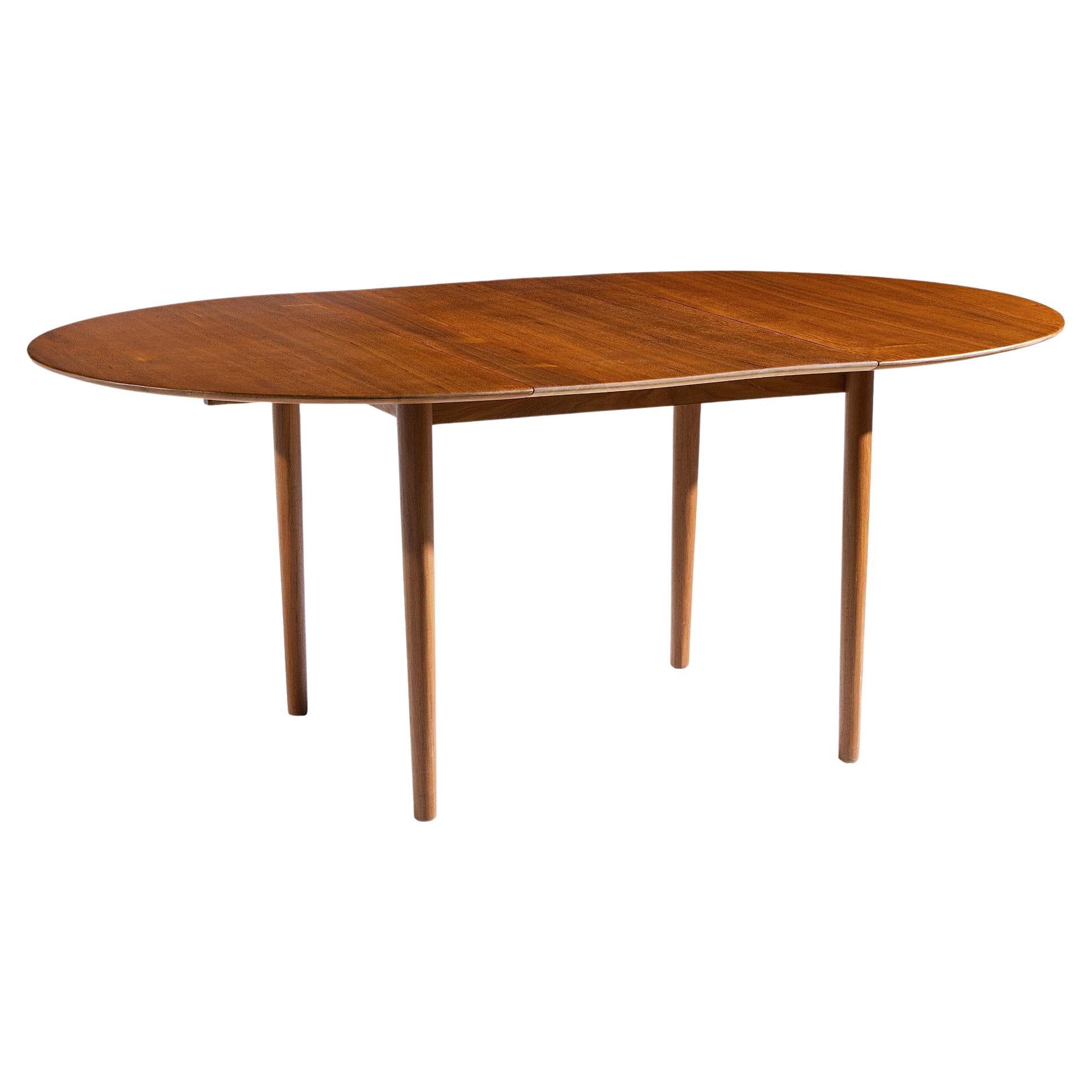 Moreddi Style Mid Century Danish Teak ausziehbarer Esstisch mit 1 Blatt