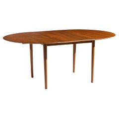 Moreddi Style Mid Century Danish Teak Expanding Dining Table with 1 Leaf