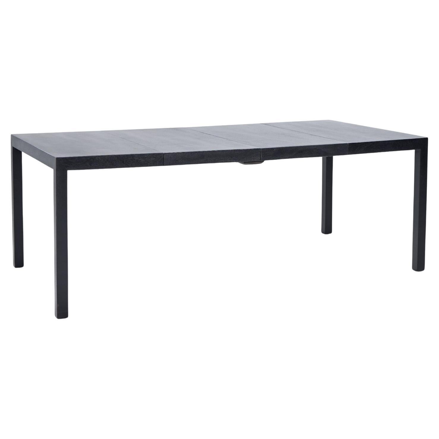 Edward Wormley para Dunbar MCM Mesa de comedor extensible de caoba - 2 hojas