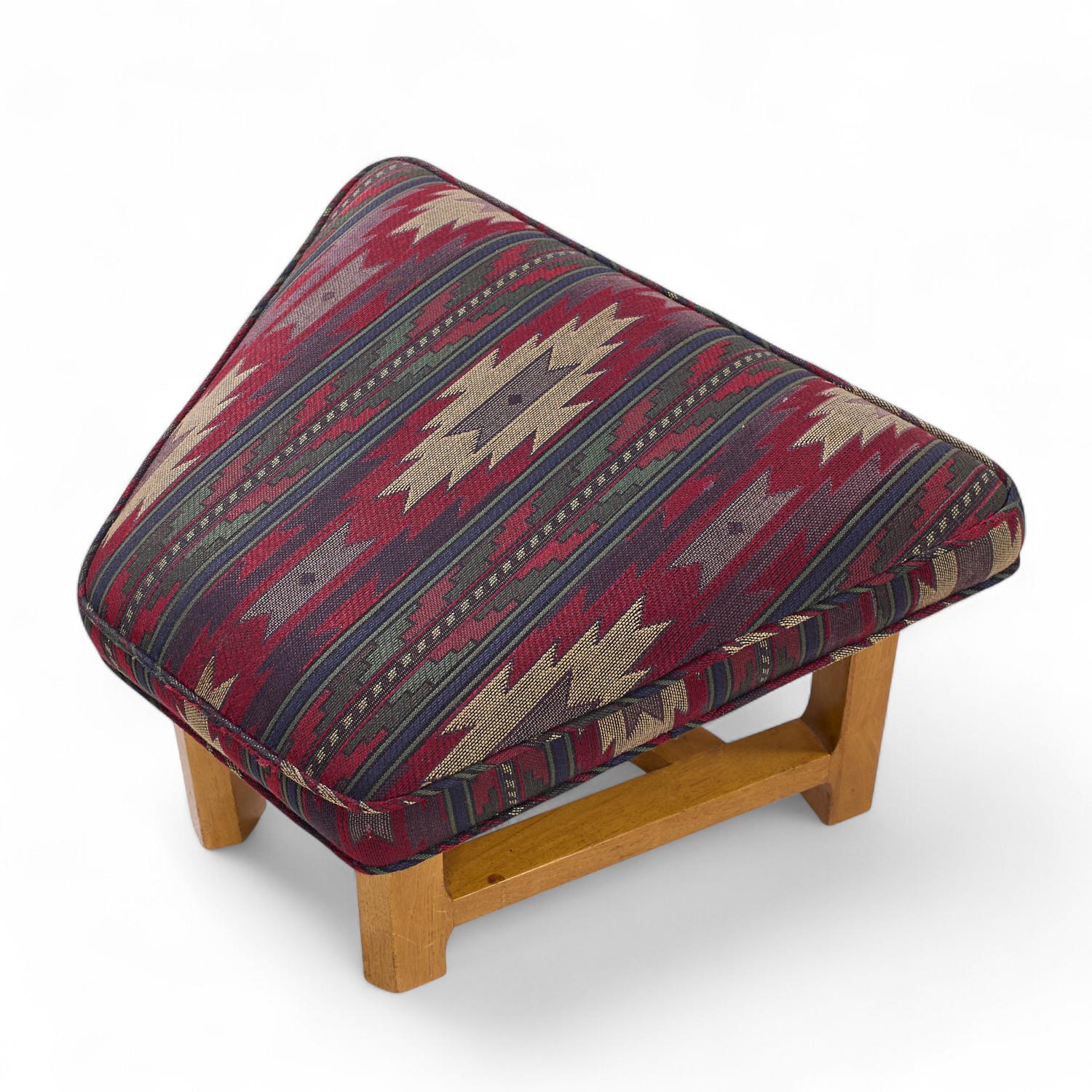 Edward Wormley for Dunbar Janus Mid Century Ottoman For Sale 2