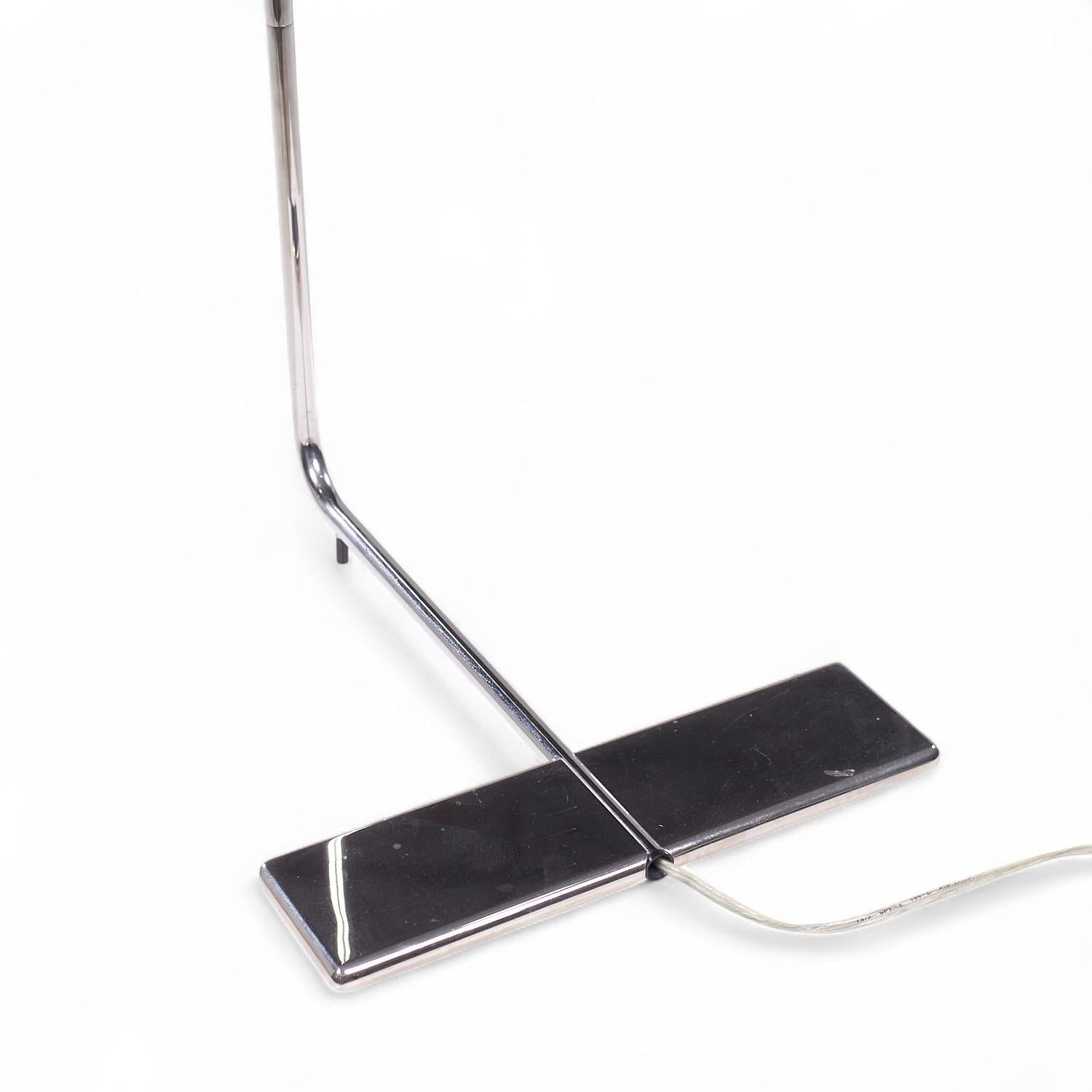 Cedric Hartman Mid Century Chrome Floor Lamp For Sale 4