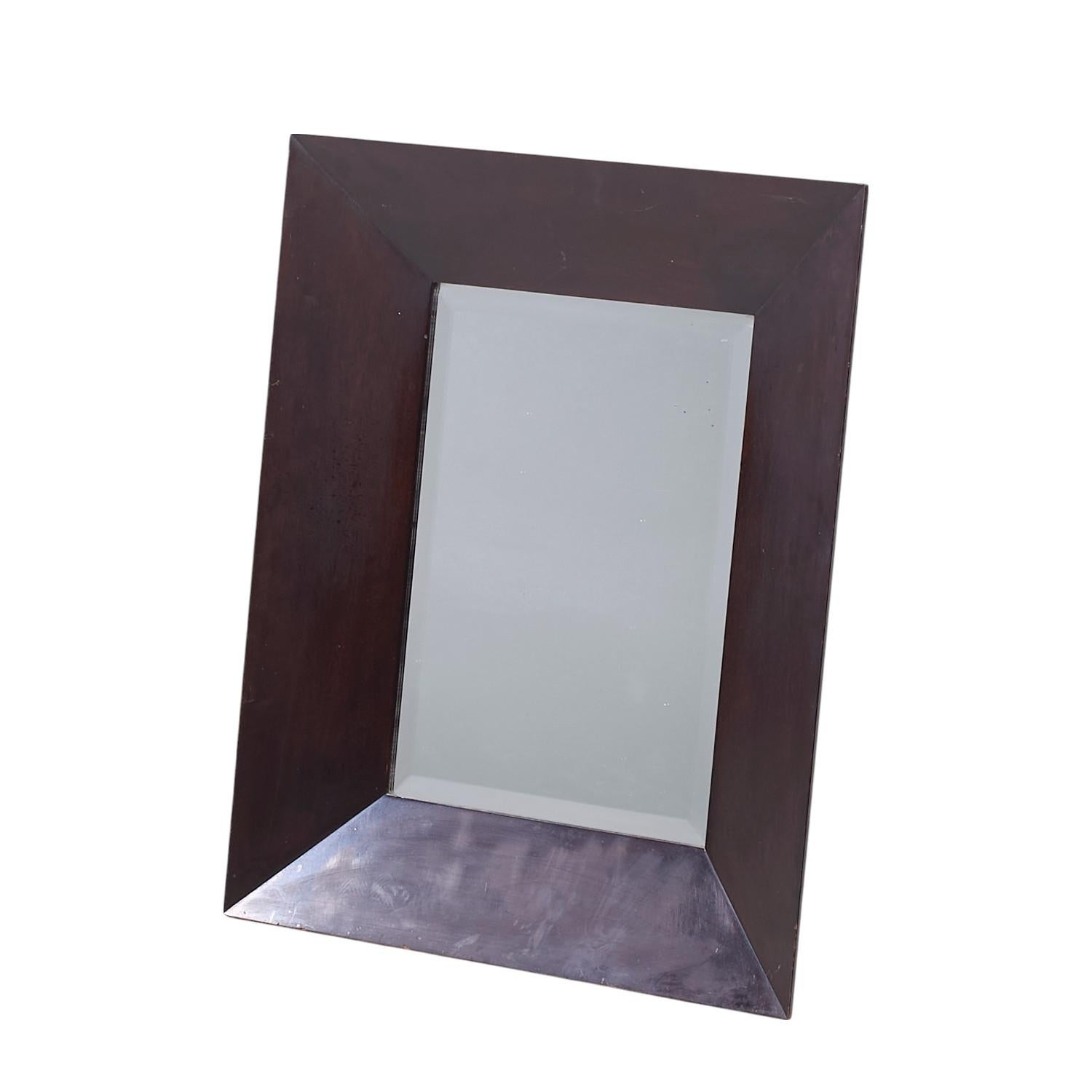 Mid-Century Modern Edward Wormley pour Dunbar Miroir mural en acajou du milieu du siècle dernier en vente