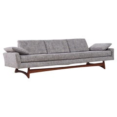 Adrian Pearsall for Craft Associates Mid Century Walnut Gondola Sofa