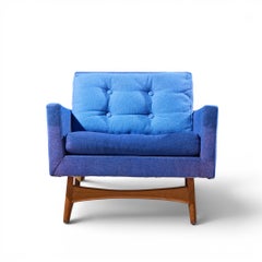 Adrian Pearsall per Craft Associates 2406-C Poltrona in noce in stile Mid-Century