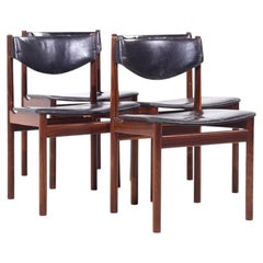 Ejner Larsen & Aksel Bender-Madsen Danish Teak Dining Chairs - Set of 4